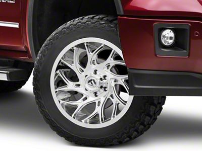 Fuel Wheels Runner Chrome 6-Lug Wheel; 20x10; -18mm Offset (14-18 Sierra 1500)