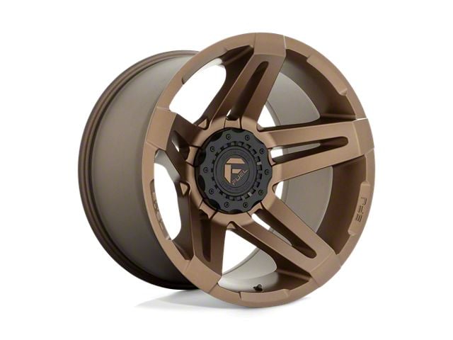 Fuel Wheels SFJ Matte Bronze 6-Lug Wheel; 20x12; -44mm Offset (14-18 Sierra 1500)