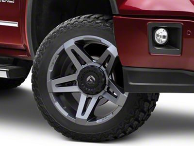 Fuel Wheels SFJ Matte Gunmetal 6-Lug Wheel; 20x9; 1mm Offset (14-18 Sierra 1500)