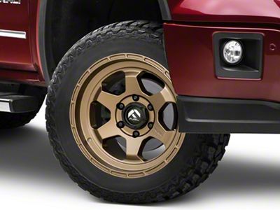 Fuel Wheels Shok Matte Bronze 6-Lug Wheel; 20x9; 1mm Offset (14-18 Sierra 1500)