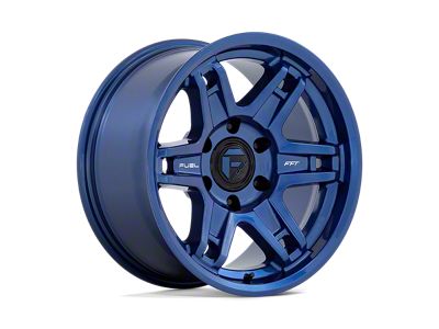 Fuel Wheels Slayer Dark Blue 6-Lug Wheel; 18x8.5; 1mm Offset (14-18 Sierra 1500)