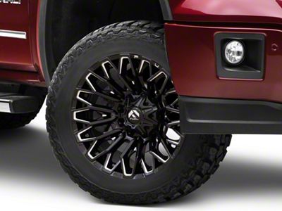 Fuel Wheels Strike Gloss Black Milled 6-Lug Wheel; 20x10; -18mm Offset (14-18 Sierra 1500)