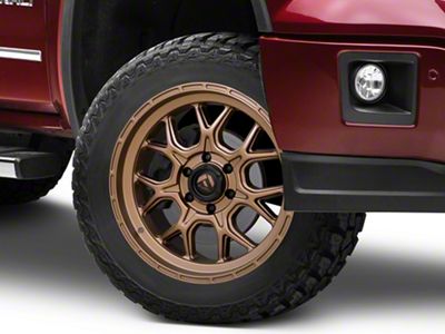 Fuel Wheels Tech Matte Bronze 6-Lug Wheel; 20x9; 20mm Offset (14-18 Sierra 1500)