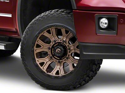 Fuel Wheels Traction Matte Bronze 6-Lug Wheel; 20x9; 1mm Offset (14-18 Sierra 1500)