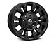 Fuel Wheels Vapor Matte Black 6-Lug Wheel; 18x9; 19mm Offset (14-18 Sierra 1500)