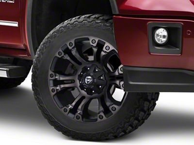 Fuel Wheels Vapor Matte Black Double Dark Tint 6-Lug Wheel; 20x9; 2mm Offset (14-18 Sierra 1500)