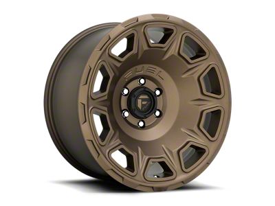 Fuel Wheels Vengeance Matte Bronze 6-Lug Wheel; 17x9; -12mm Offset (14-18 Sierra 1500)