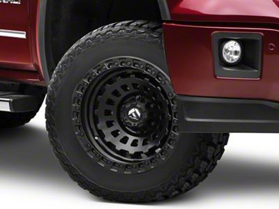 Fuel Wheels Zephyr Matte Black 6-Lug Wheel; 18x9; -12mm Offset (14-18 Sierra 1500)