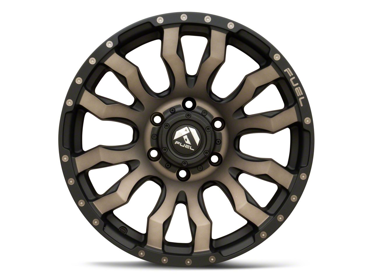 Fuel Wheels Silverado 1500 Blitz Matte Black Double Dark Tint 6