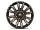 Fuel Wheels Blitz Matte Black Double Dark Tint 6-Lug Wheel; 20x10; -18mm Offset (14-18 Silverado 1500)