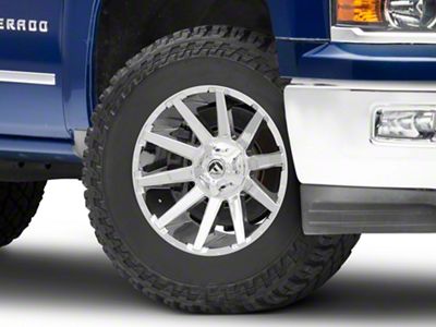Fuel Wheels Contra Chrome 6-Lug Wheel; 18x9; -12mm Offset (14-18 Silverado 1500)