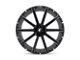 Fuel Wheels Contra Gloss Black Milled 6-Lug Wheel; 26x12; -44mm Offset (14-18 Silverado 1500)