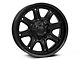 Fuel Wheels Darkstar Matte Black with Gloss Black Lip 6-Lug Wheel; 20x9; 1mm Offset (14-18 Silverado 1500)