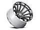 Fuel Wheels Fusion Forged Burn Platinum with Chrome Lip 6-Lug Wheel; 24x12; -44mm Offset (14-18 Silverado 1500)