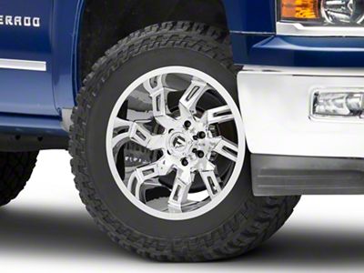 Fuel Wheels Lockdown Chrome 6-Lug Wheel; 20x10; -18mm Offset (14-18 Silverado 1500)