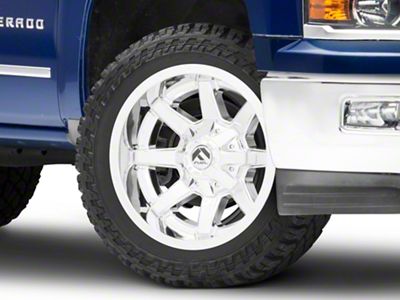 Fuel Wheels Maverick Chrome 6-Lug Wheel; 22x10; 10mm Offset (14-18 Silverado 1500)