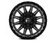 Fuel Wheels Piston Matte Gunmetal with Gloss Black Lip 6-Lug Wheel; 20x9; 1mm Offset (14-18 Silverado 1500)
