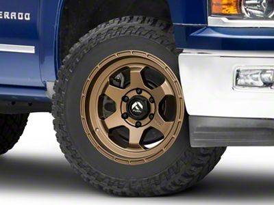Fuel Wheels Shok Matte Bronze 6-Lug Wheel; 20x9; 1mm Offset (14-18 Silverado 1500)