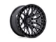 Fuel Wheels Sigma Matte Gunmetal with Matte Black Lip 6-Lug Wheel; 20x10; -18mm (14-18 Silverado 1500)