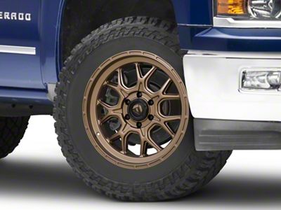 Fuel Wheels Tech Matte Bronze 6-Lug Wheel; 20x10; -18mm Offset (14-18 Silverado 1500)