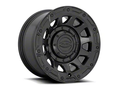 Fuel Wheels Tracker Satin Black 6-Lug Wheel; 17x9; 1mm Offset (14-18 Silverado 1500)