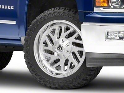 Fuel Wheels Triton Chrome 6-Lug Wheel; 22x10; -19mm Offset (14-18 Silverado 1500)