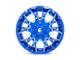 Fuel Wheels Twitch Anodized Blue Milled 6-Lug Wheel; 22x10; -18mm Offset (14-18 Silverado 1500)