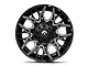 Fuel Wheels Twitch Gloss Black Milled 6-Lug Wheel; 20x9; 1mm Offset (14-18 Silverado 1500)