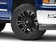 Fuel Wheels Vapor Matte Black Double Dark Tint 6-Lug Wheel; 20x9; 19mm Offset (14-18 Silverado 1500)