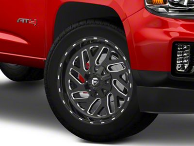 Fuel Wheels Triton Gloss Black Milled 6-Lug Wheel; 20x9; 20mm Offset (15-22 Canyon)