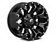 Fuel Wheels Assault Gloss Black Milled 6-Lug Wheel; 18x9; -13mm Offset (15-20 F-150)