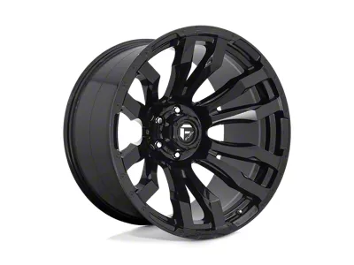 Fuel Wheels Blitz Gloss Black 6-Lug Wheel; 22x12; -44mm Offset (15-20 F-150)