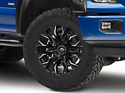 Fuel Wheels Flame Gloss Black Milled 6-Lug Wheel; 20x9; 1mm Offset (15-20 F-150)