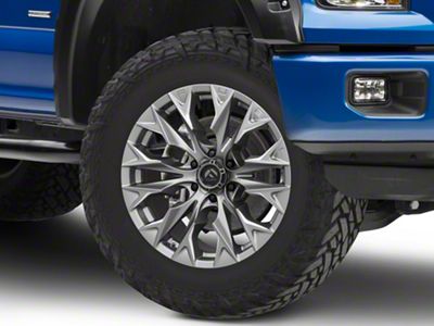 Fuel Wheels Flame Platinum 6-Lug Wheel; 20x9; 1mm Offset (15-20 F-150)