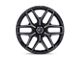 Fuel Wheels Flux Gloss Black Brushed Face with Gray Tint 6-Lug Wheel; 22x9.5; 20mm Offset (15-20 F-150)