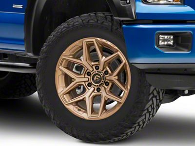 Fuel Wheels Flux Platinum Bronze 6-Lug Wheel; 20x9; 20mm Offset (15-20 F-150)