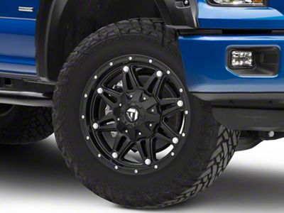 Fuel Wheels Hostage Matte Black 6-Lug Wheel; 20x9; 1mm Offset (15-20 F-150)