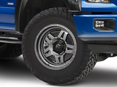 Fuel Wheels Oxide Matte Gunmetal 6-Lug Wheel; 18x9; 1mm Offset (15-20 F-150)
