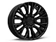 Fuel Wheels Rebar Blackout 6-Lug Wheel; 22x12; -44mm Offset (15-20 F-150)