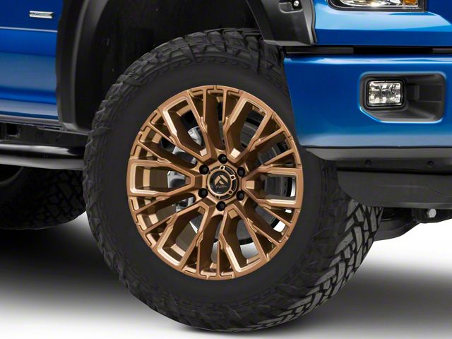 Fuel Wheels Rebar Platinum Bronze Milled 6-Lug Wheel; 20x9; 20mm Offset (15-20 F-150)