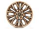 Fuel Wheels Rebar Platinum Bronze Milled 6-Lug Wheel; 20x9; 20mm Offset (15-20 F-150)
