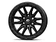 Fuel Wheels Rebel Matte Black 6-Lug Wheel; 20x9; 20mm Offset (15-20 F-150)