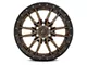 Fuel Wheels Rebel Matte Bronze with Black Bead Ring 6-Lug Wheel; 20x10; -18mm Offset (15-20 F-150)
