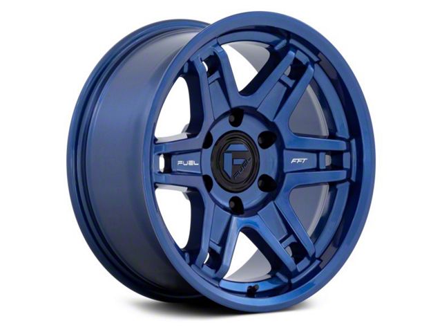 Fuel Wheels Slayer Dark Blue 6-Lug Wheel; 18x8.5; 1mm Offset (15-20 F-150)