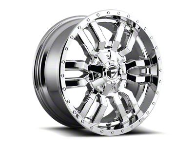 Fuel Wheels Sledge Chrome 6-Lug Wheel; 20x9; 20mm Offset (15-20 F-150)