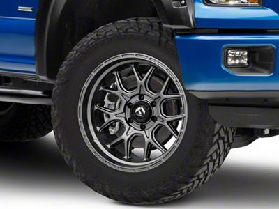 Fuel Wheels Tech Matte Anthracite 6-Lug Wheel; 20x10; -18mm Offset (15-20 F-150)