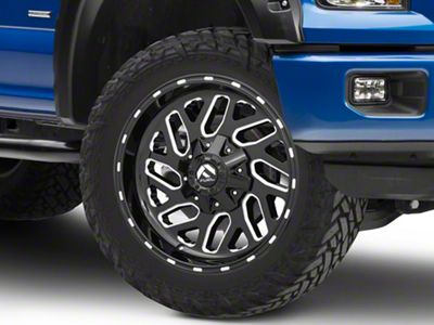Fuel Wheels Triton Gloss Black Milled 6-Lug Wheel; 26x12; -44mm Offset (15-20 F-150)