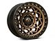 Fuel Wheels Unit Bronze with Matte Black Ring 6-Lug Wheel; 17x9; -12mm Offset (15-20 F-150)