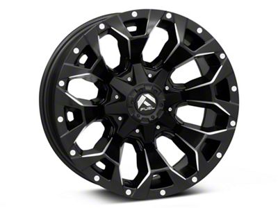 Fuel Wheels Assault Matte Black Milled 8-Lug Wheel; 20x9; 20mm Offset (15-19 Sierra 2500 HD)