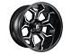 Fuel Wheels Avenger Gloss Black Milled 8-Lug Wheel; 22x12; -44mm Offset (15-19 Sierra 2500 HD)